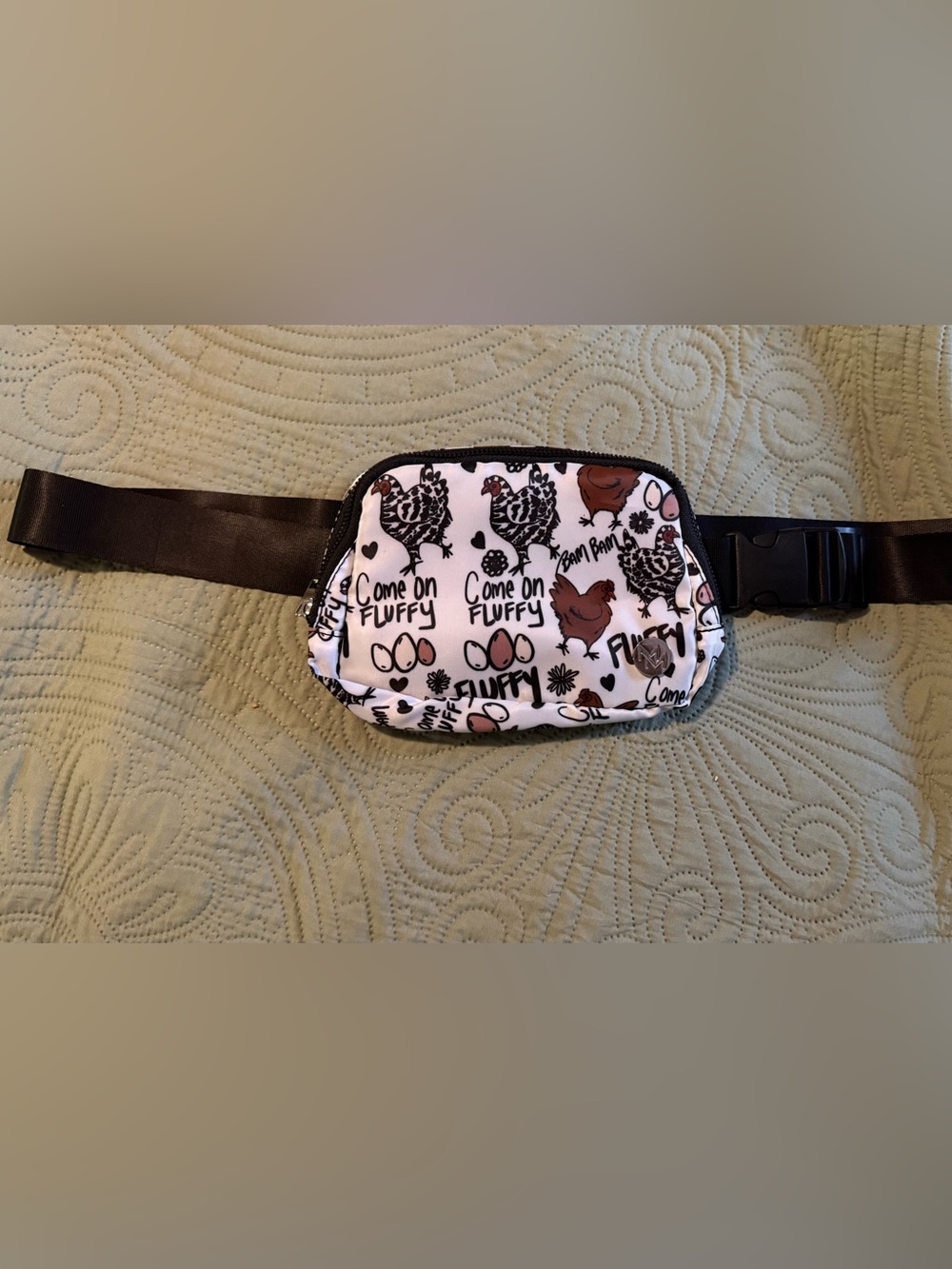 Matt Matthews’ Come On Fluffy (viral sold out) Chicken Print Petite Belt Bag